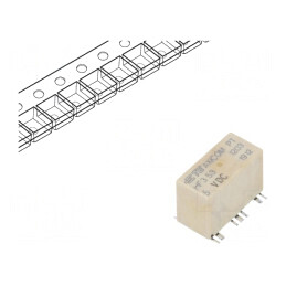 Releu Electromagnetic SPDT 5VDC 2A SMT IP67 | Electronic-mag.ro | Componente Electronice