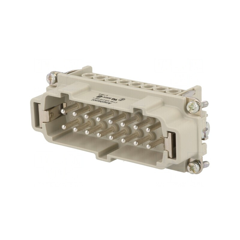 Conector HDC cu 16 Inserturi de Contact Tată PE | Electronic-mag.ro | Componente Electronice