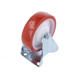 Roată de Transport Rigidă 125mm 150kg | Electronic-mag.ro | Componente Electronice