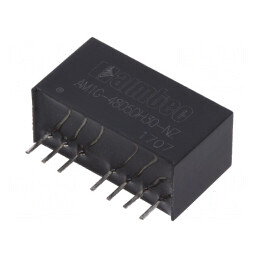 Convertor DC/DC 1W 36-75V la 5V/-5V SIP8 | Electronic-mag.ro | Componente Electronice