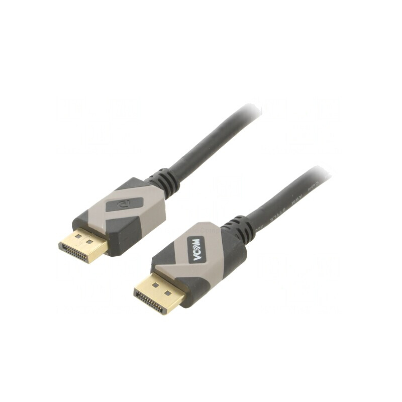 Cablu DisplayPort 1.4 HDCP 2.2 PVC 3m Negru | Electronic-mag.ro | Componente Electronice