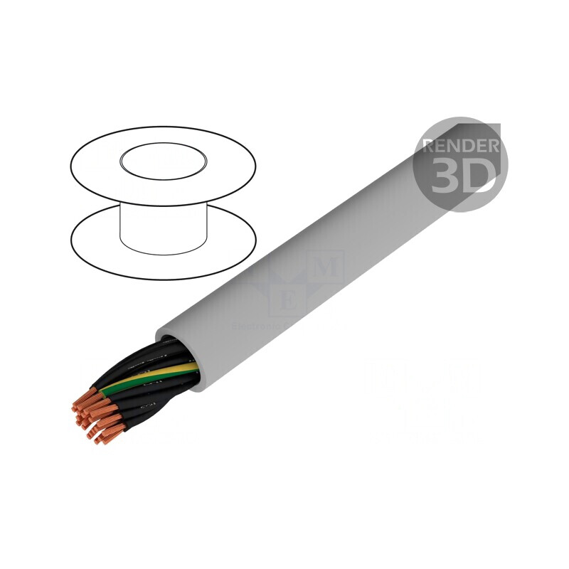 Cablu Electric Neecranat JZ-500 21G 1,5mm2 Gri | Electronic-mag.ro | Componente Electronice Cablu Electric Neecranat JZ-500 21G 1,5mm2 Gri | Electronic-mag.ro | Componente Electronice