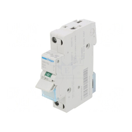 Separator-întrerupător 1P 32A 230V pentru Șină DIN SBN | Electronic-mag.ro | Componente Electronice