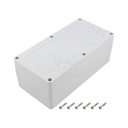 Carcasă Universală 100x200x75mm cu Bucşă din Alamă | Electronic-mag.ro | Componente Electronice