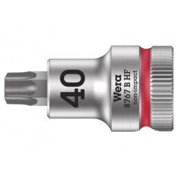 Tubulară Torx TX40 3/8 35mm Oțel Crom-Vanadium Zyklop | Electronic-mag.ro | Componente Electronice