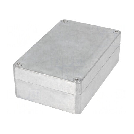 Carcasă Universală Aluminiu 80x125x40mm | Electronic-mag.ro | Componente Electronice