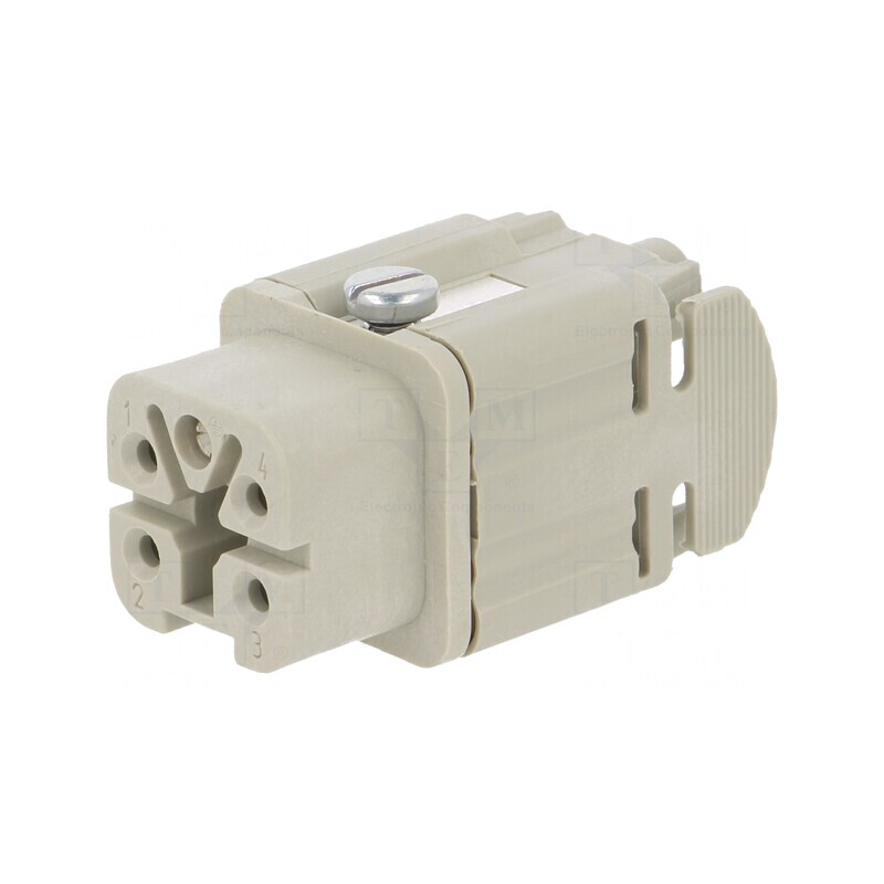Conector HDC EPIC H-A Mamă 5P 4PE 23A | Electronic-mag.ro | Componente Electronice