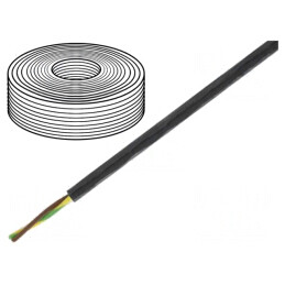 Cablu PTFE Negru 3G0,75mm2 ÖLFLEX® HEAT 260 MC