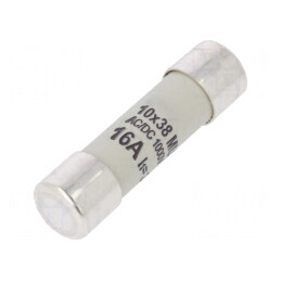 Siguranță cilindrică gR 16A 1000VDC | Electronic-mag.ro | Componente Electronice
