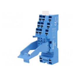 Stativ pentru șină DIN cleme cu arc 10A 250VAC | Electronic-mag.ro | Componente Electronice