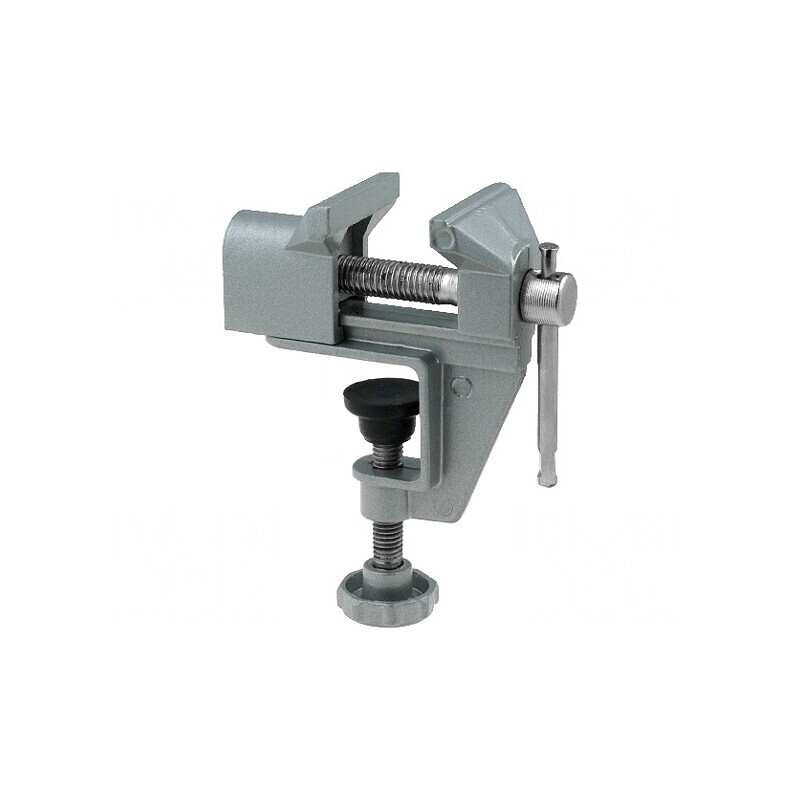 Menghină mini din aluminiu, fălci 40mm, H 100mm | Electronic-mag.ro | Componente Electronice
