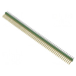 Şir pini AMPMODU MOD II 100 PIN drept THT | Electronic-mag.ro | Componente Electronice