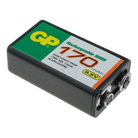 Baterie Reîncărcabilă Ni-MH 9,6V 170mAh | Electronic-mag.ro | Componente Electronice