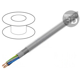 Cablu Y-CY-JB ecranat PVC 450V 750V | Electronic-mag.ro | Componente Electronice