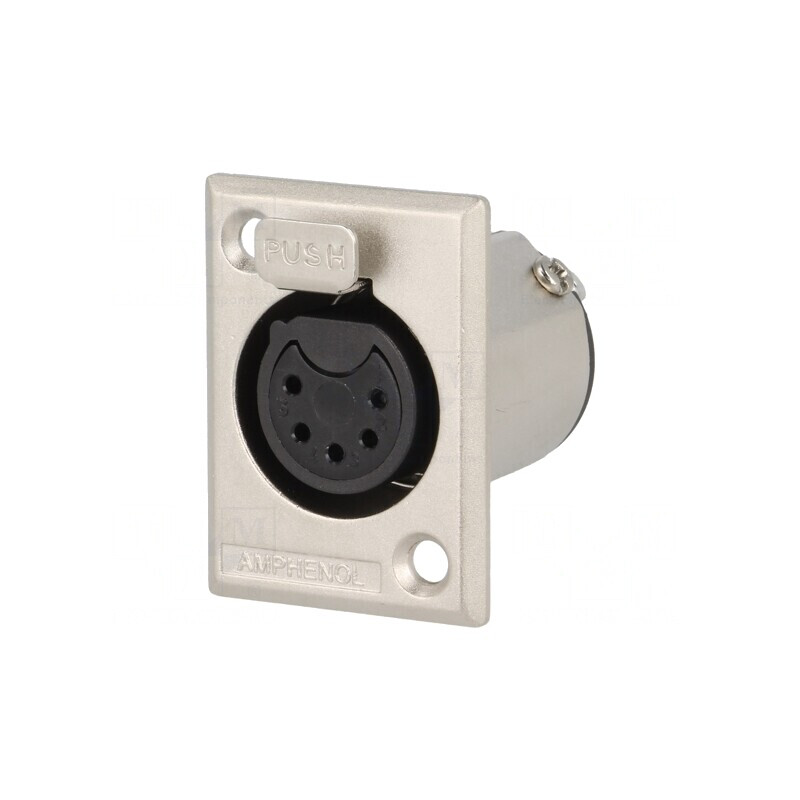 Soclu XLR Mamă 5 Pin Drept Cu Buton Lipire | Electronic-mag.ro | Componente Electronice Soclu XLR Mamă 5 Pin Drept Cu Buton Lipire | Electronic-mag.ro | Componente Electronice