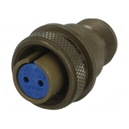 Conector circular aluminiu 12S 97-3106A-12S-3S | Electronic-mag.ro | Componente Electronice