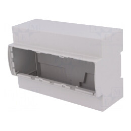 Carcasă Gri pentru Șină DIN 90.5x142.3x62 mm | Electronic-mag.ro | Componente Electronice
