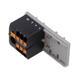 Bloc de Distribuție 1,5-4mm2 Gri | Electronic-mag.ro | Componente Electronice