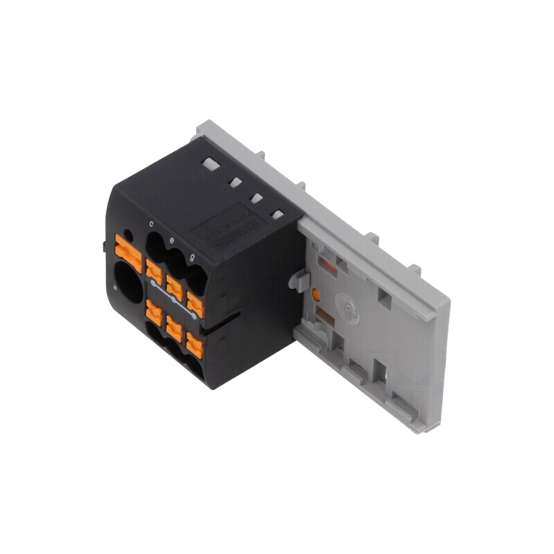 Bloc de Distribuție 1,5-4mm2 Gri | Electronic-mag.ro | Componente Electronice