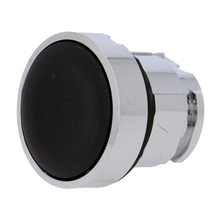 Buton Apăsare 22mm Negru Stabil | Electronic-mag.ro | Componente Electronice