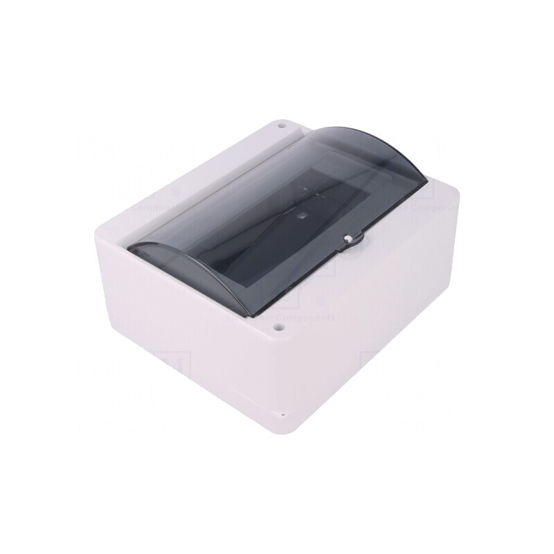 Carcasă modulară IP30 pentru perete albă ABS | Electronic-mag.ro | Componente Electronice