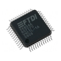 Controler USB Vinculum 64kB Flash LQFP48 | Electronic-mag.ro | Componente Electronice