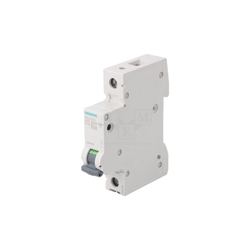 Întrerupător de Supracurent 16A 1P 10kA 230/400V | Electronic-mag.ro | Componente Electronice