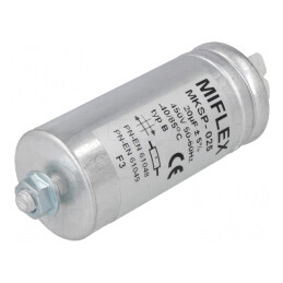 Condensator Lămpi Descărcare 20uF 450VAC | Electronic-mag.ro | Componente Electronice