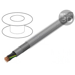 Cablu PVC Transparent 18G0,5mm2 ÖLFLEX CLASSIC 110 CY