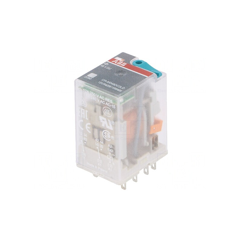 Releu Electromagnetic DPDT 48VDC 12A | Electronic-mag.ro | Componente Electronice Releu Electromagnetic DPDT 48VDC 12A | Electronic-mag.ro | Componente Electronice