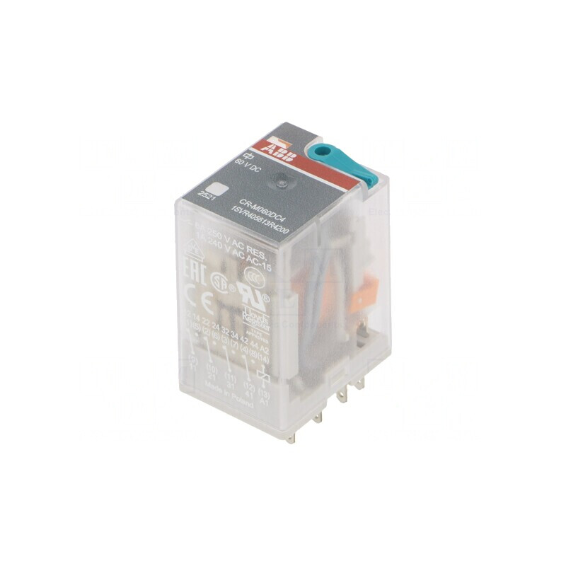 Releu electromagnetic 4PDT 60VDC 6A | Electronic-mag.ro | Componente Electronice Releu electromagnetic 4PDT 60VDC 6A | Electronic-mag.ro | Componente Electronice