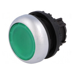 Comutator apăsare 22mm verde IP67 | Electronic-mag.ro | Componente Electronice