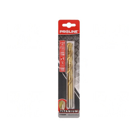Drill Bit for Metal 13mm HSS-R TIN Coated | Electronic-mag.ro | Componente Electronice