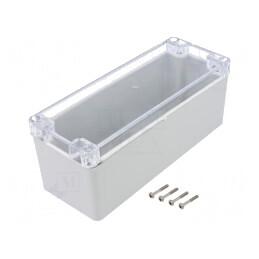 Carcasă Universală cu Bucşă din Alamă 75x190x75mm | Electronic-mag.ro | Componente Electronice