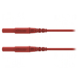 Cablu măsurare 16A mufă banană 4 mm | Electronic-mag.ro | Componente Electronice