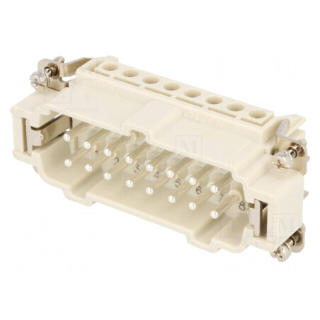 Conector HDC inserturi contact tată 16A | Electronic-mag.ro | Componente Electronice