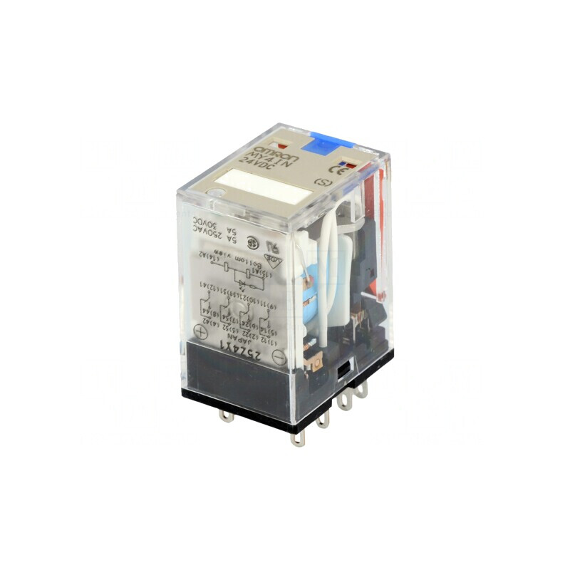 Releu Electromagnetic 4PDT 24VDC 5A | Electronic-mag.ro | Componente Electronice Releu Electromagnetic 4PDT 24VDC 5A | Electronic-mag.ro | Componente Electronice