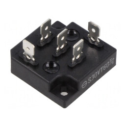 Punte Redresoare Trifazată 600V 30A 400A THT | Electronic-mag.ro | Componente Electronice