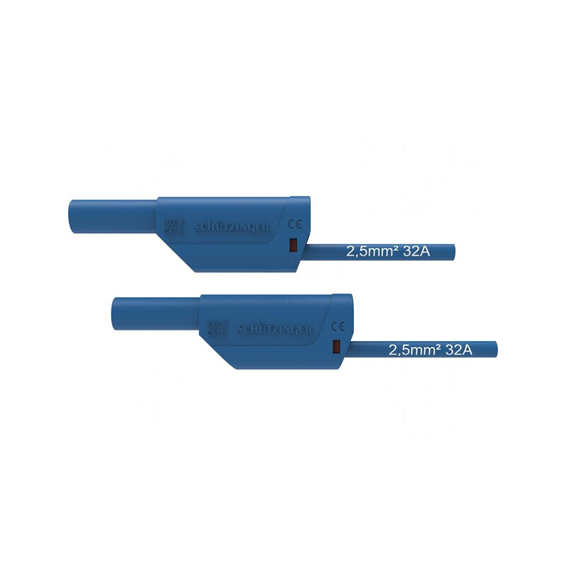 Cablu măsurare 32A mufă banană 4 mm ambele părți | Electronic-mag.ro | Componente Electronice