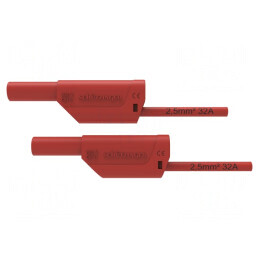 Cablu de măsurare 32A mufă banană 4 mm | Electronic-mag.ro | Componente Electronice