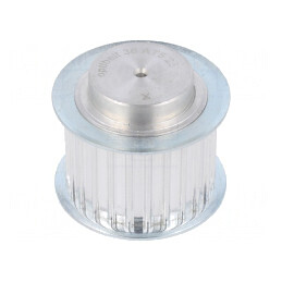 Roată de curea AT5 aluminiu 25mm 36mm 38.6mm | Electronic-mag.ro | Componente Electronice