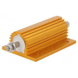 Rezistor Bobinat cu Radiator 10Ω 85W ±5% | Electronic-mag.ro | Componente Electronice