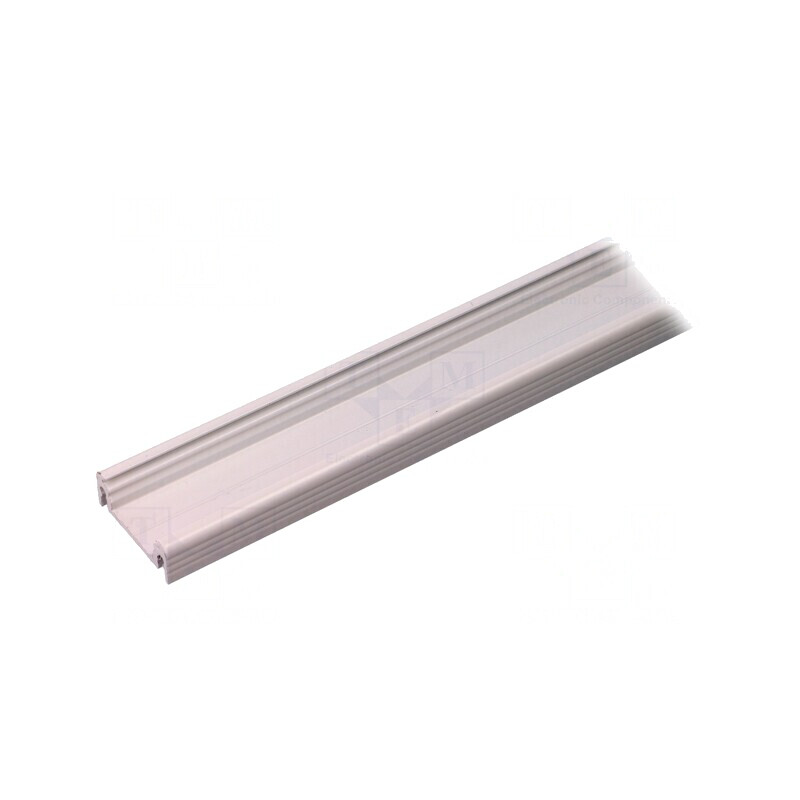 Profil Aluminiu pentru Module LED 2m SURFACE14 Alb | Electronic-mag.ro | Componente Electronice