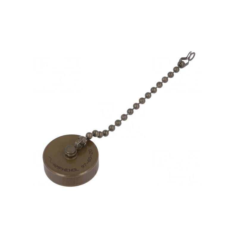 Capac Protecție Aluminiu 20mm Oliv | Electronic-mag.ro | Componente Electronice