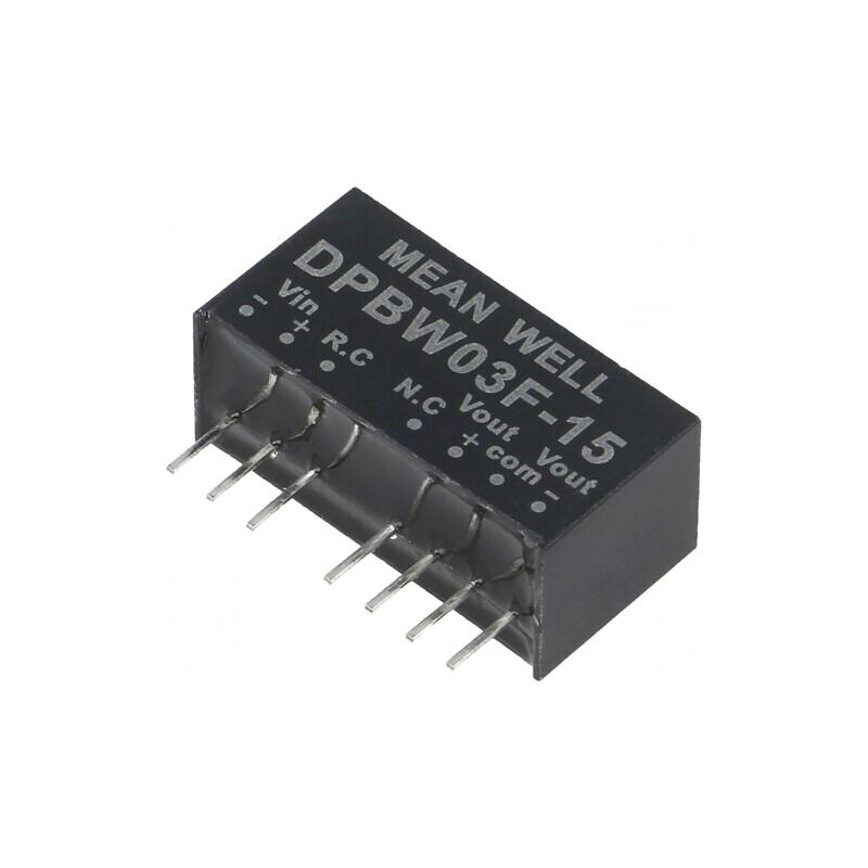 Convertor DC/DC 3W 9-36V la ±15V SIP8 | Electronic-mag.ro | Componente Electronice Convertor DC/DC 3W 9-36V la ±15V SIP8 | Electronic-mag.ro | Componente Electronice