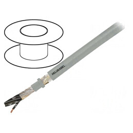 Cablu de Control PURO-OZ-HF-YCP 2x1,5mm2 Gri Cu