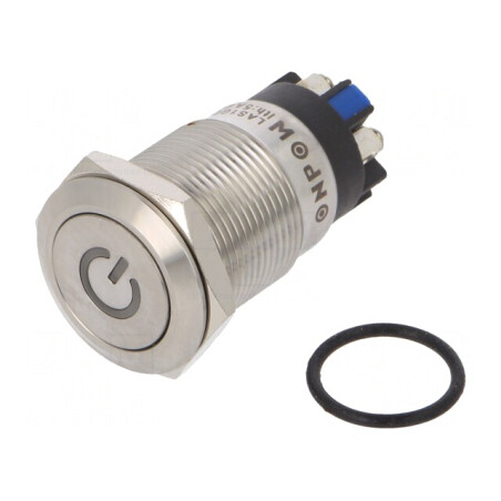 Comutator Anti-Vandalism 2 Poz SPDT 3A/220VAC 5A/24VDC IP65 | Electronic-mag.ro | Componente Electronice