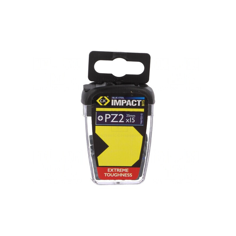 Capăt Șurubelniță Pozidriv PZ2 25mm 15buc | Electronic-mag.ro | Componente Electronice