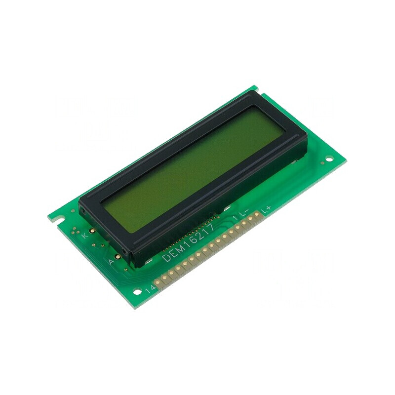 Afișaj LCD Alfanumeric 16x2 84x44mm LED | Electronic-mag.ro | Componente Electronice
