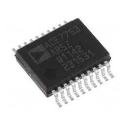 IC: contor de energie electrică; CF pulses,serial,SPI; SSOP20